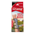 HLTHZONE Wrist Brace Right Hand for Men & Women, Adjustable Wrist Support for Carpal Tunnel & Tendonitis, All Day Wear - Gray